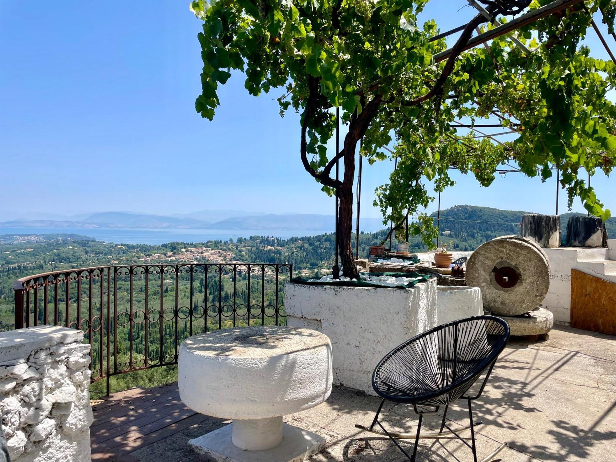Mary'S House With Panoramic View Villa Agioi Deka  Dış mekan fotoğraf